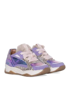 Cody Chunky meisjes sneakers paars