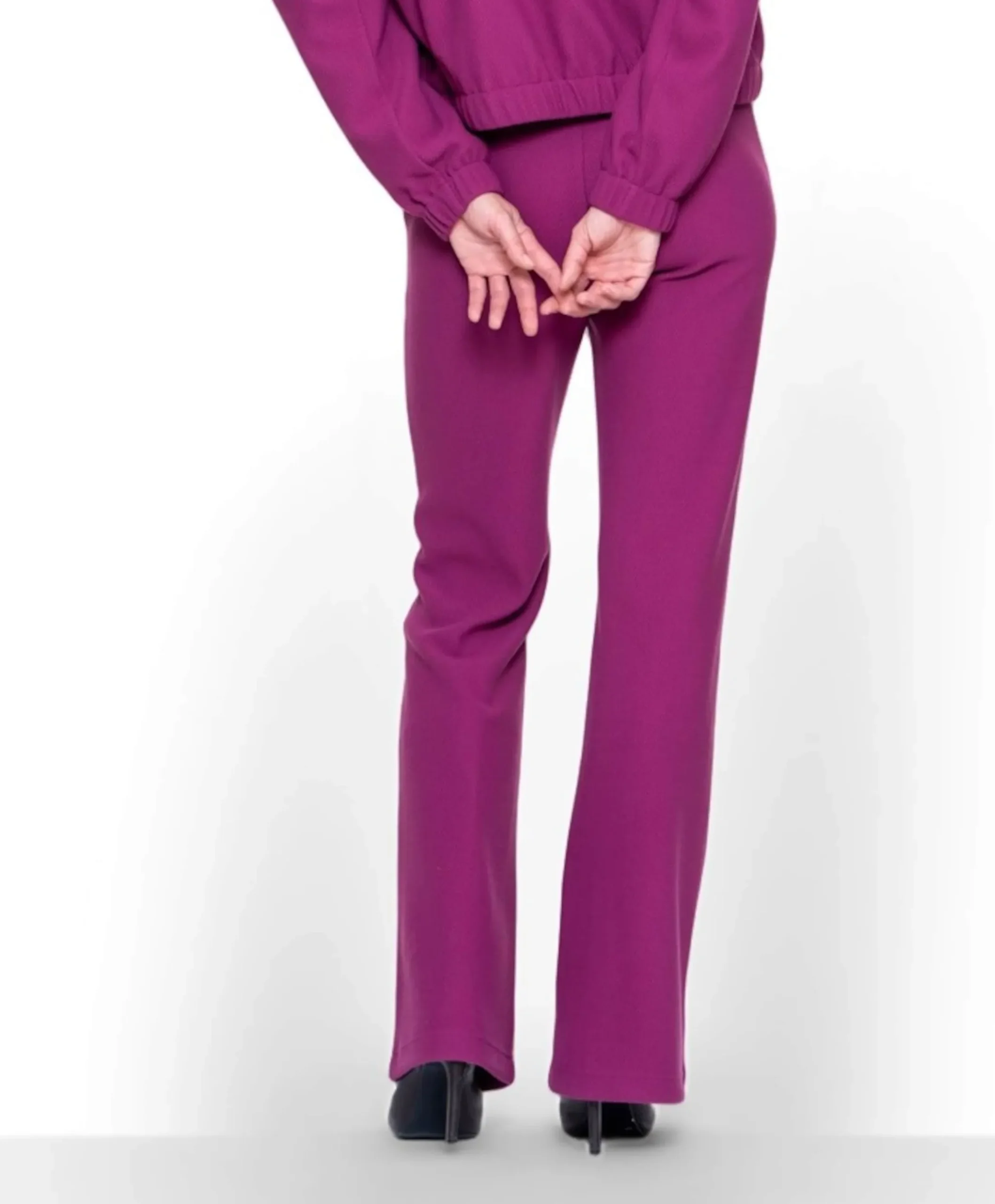 Comfy dames broek paars