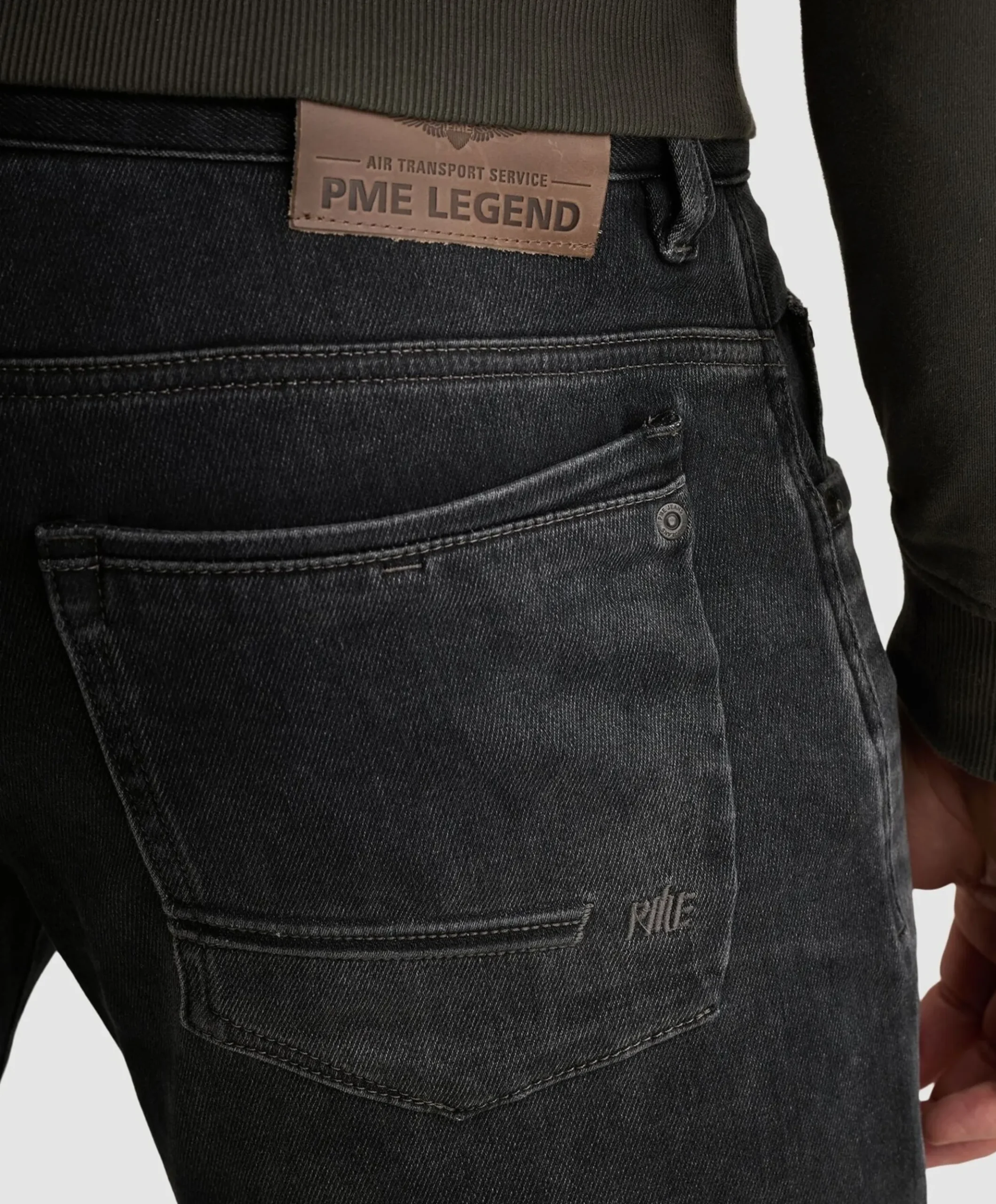 COMMANDER 3.0 GREY SWEAT DENIM heren jeans grijs