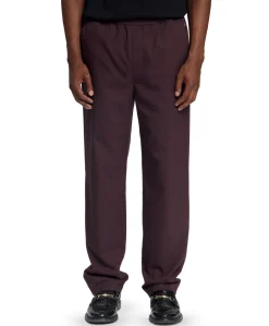 CONDOR BRUSHED TWILL PANT heren broek paars
