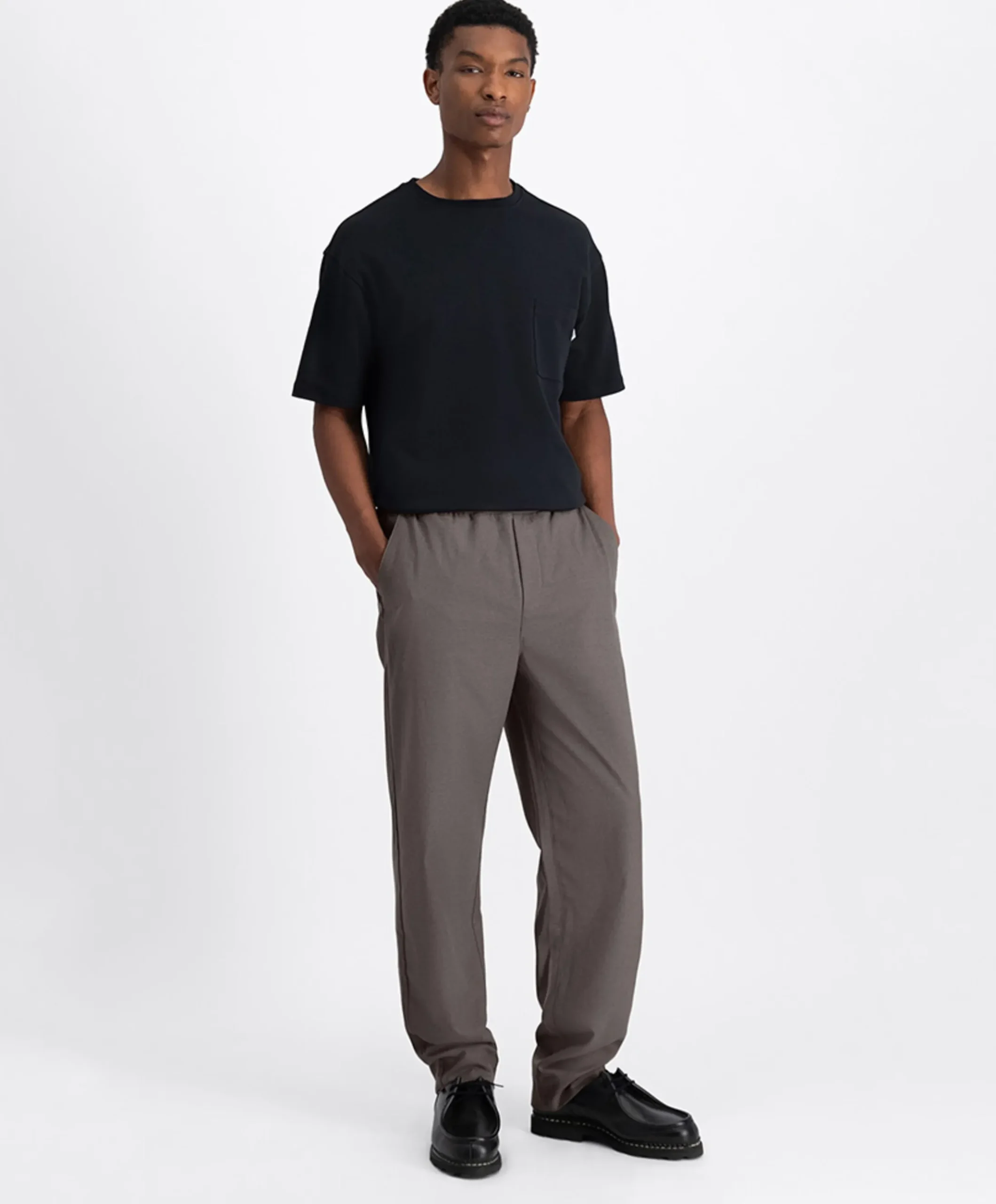 CONDOR BRUSHED TWILL PANT heren broek bruin