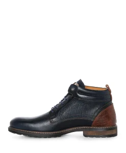 Conley heren veterboots blauw