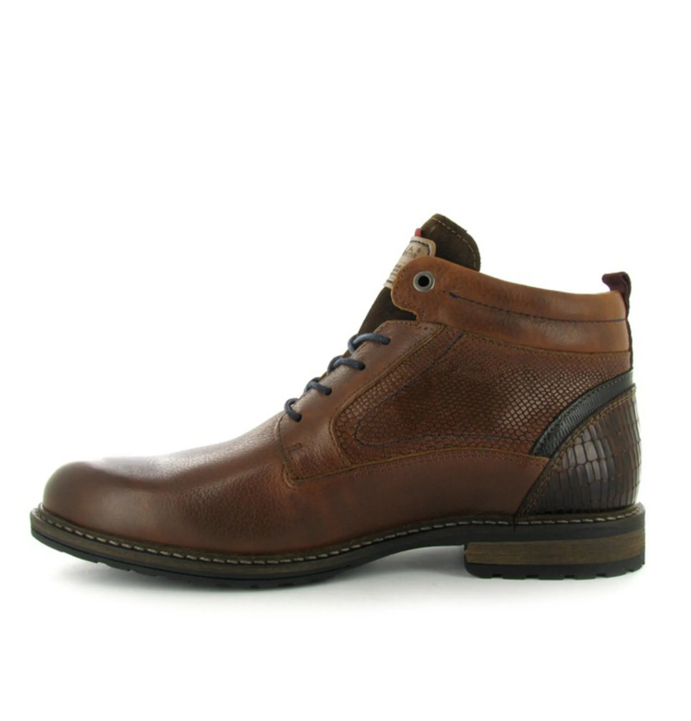 Conley heren veterboots bruin
