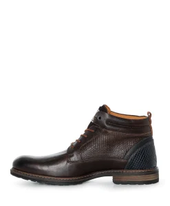 Conley heren veterboots bruin