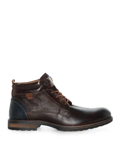 Conley heren veterboots bruin