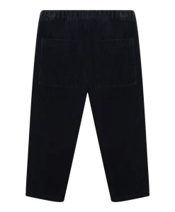 Corduroy jongens broek blauw