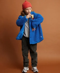 Corduroy Washed jongens broek grijs
