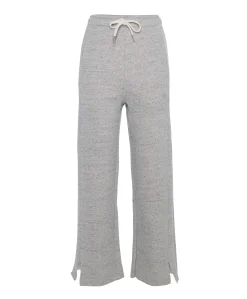 Cotton dames broek grijs