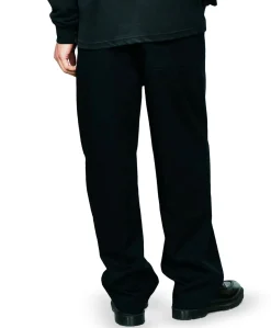 Cotton Twill Pant heren pantalon zwart