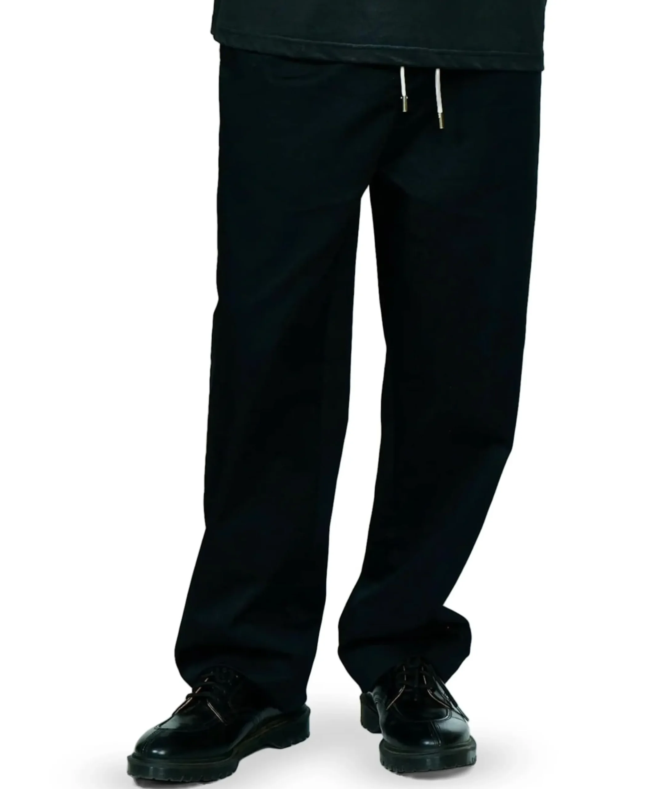 Cotton Twill Pant heren pantalon zwart