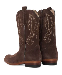 Country cuero meisjes laarzen bruin