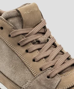 CREON MIX heren sneakers beige