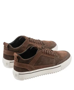 CREON MIX heren sneakers bruin