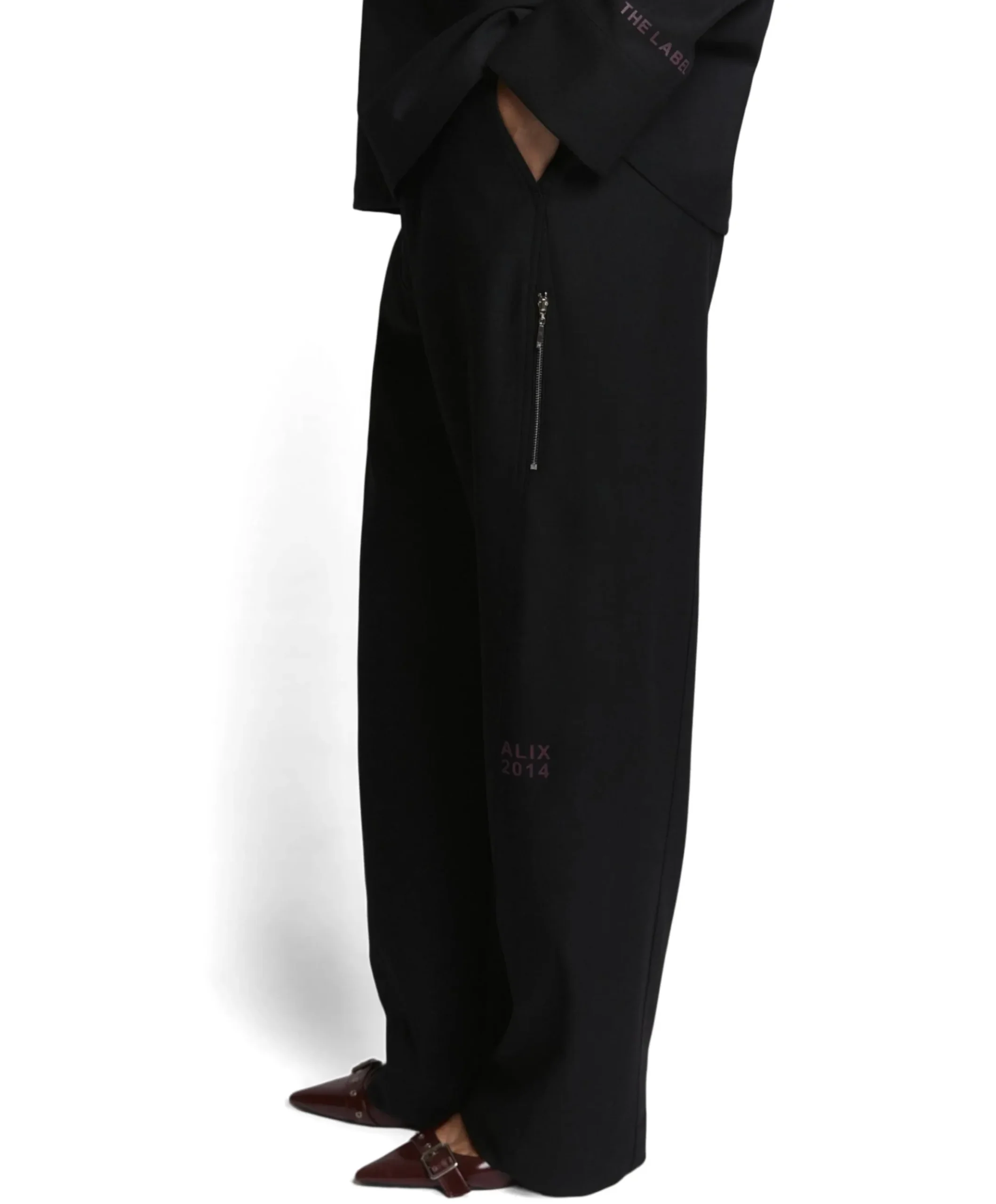 CUTSEAM dames broek zwart