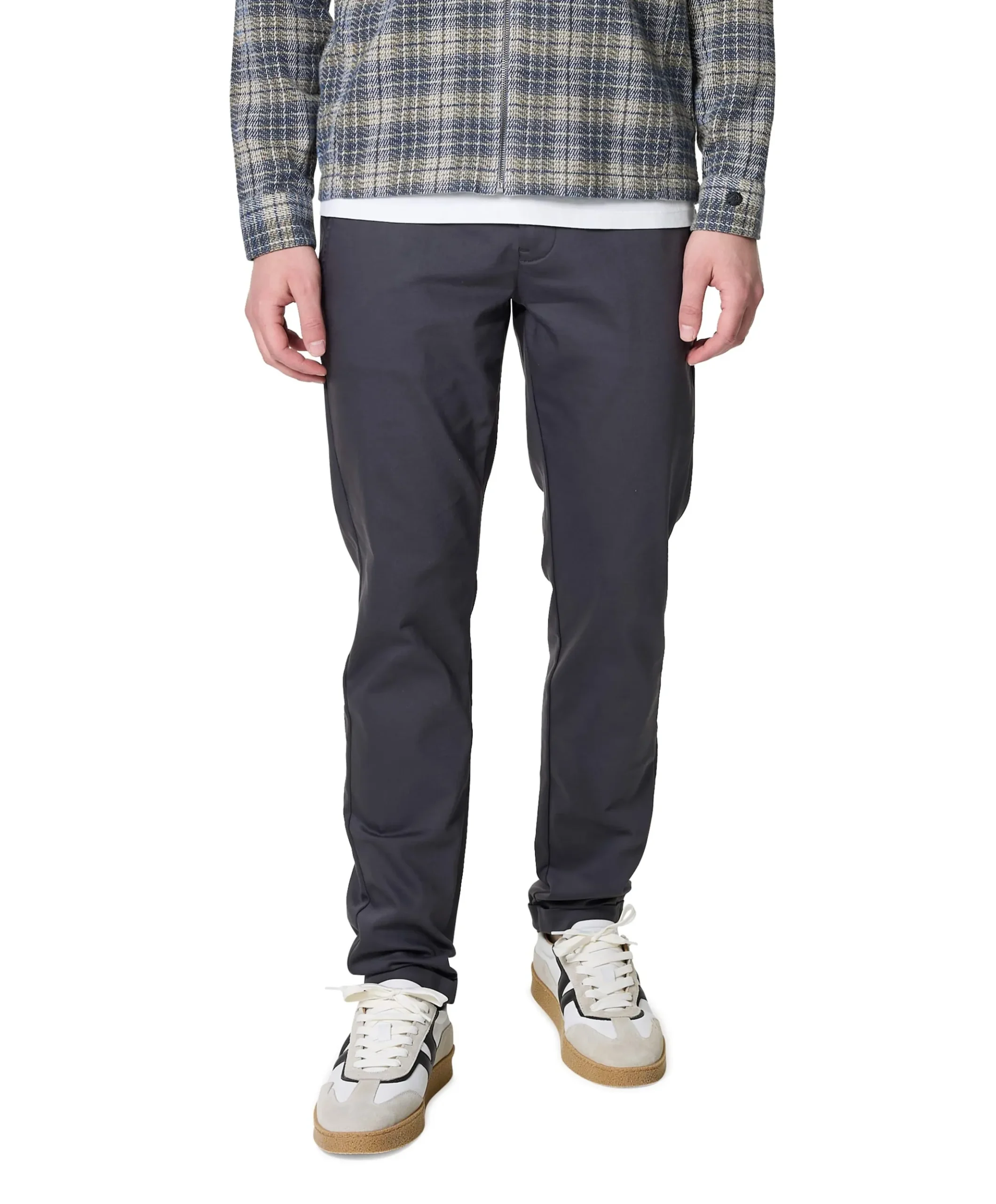 CYLAS CHINO MEGDA POWER heren broek grijs