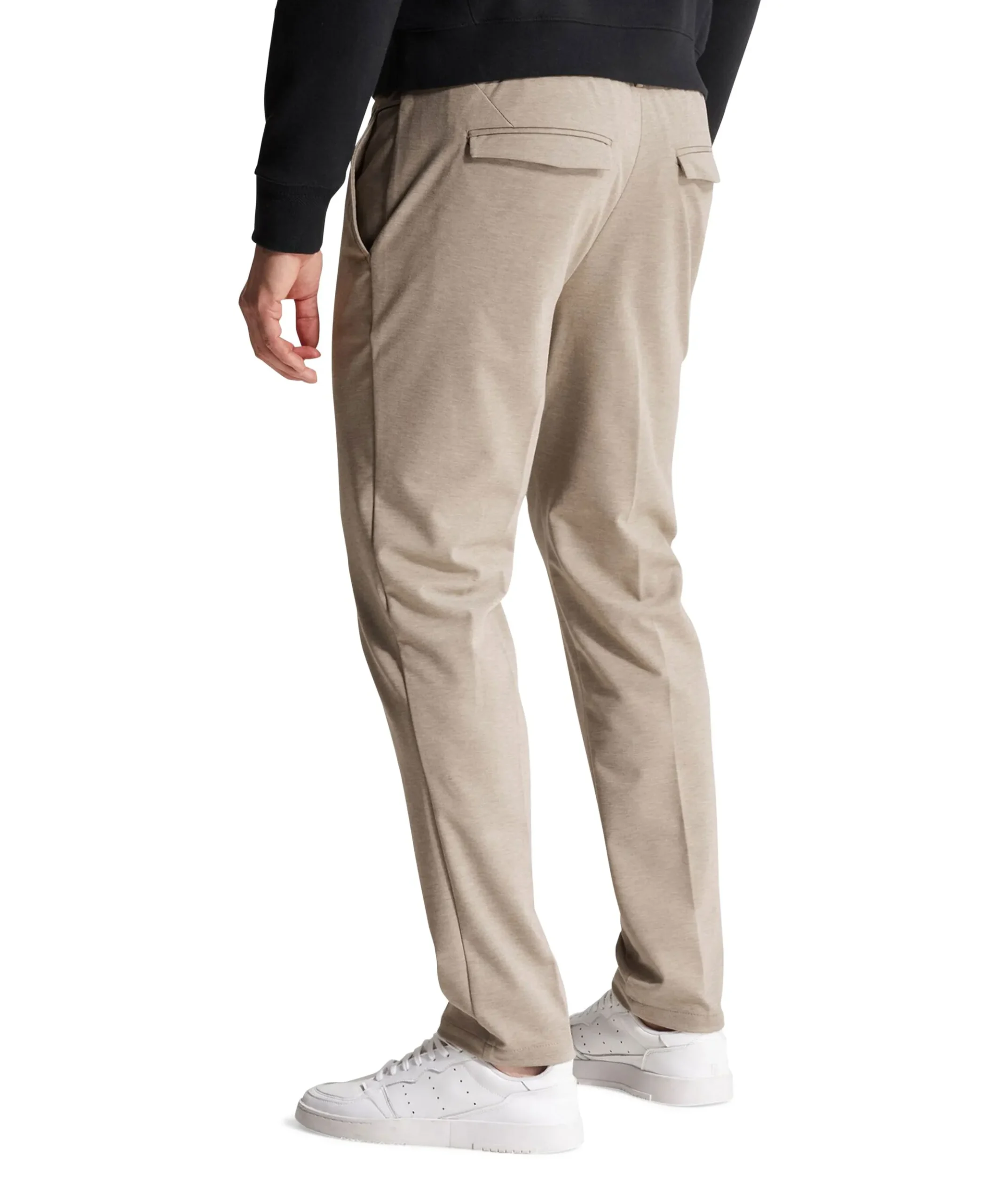 CYLAS CHINO YARN DYE heren broek grijs