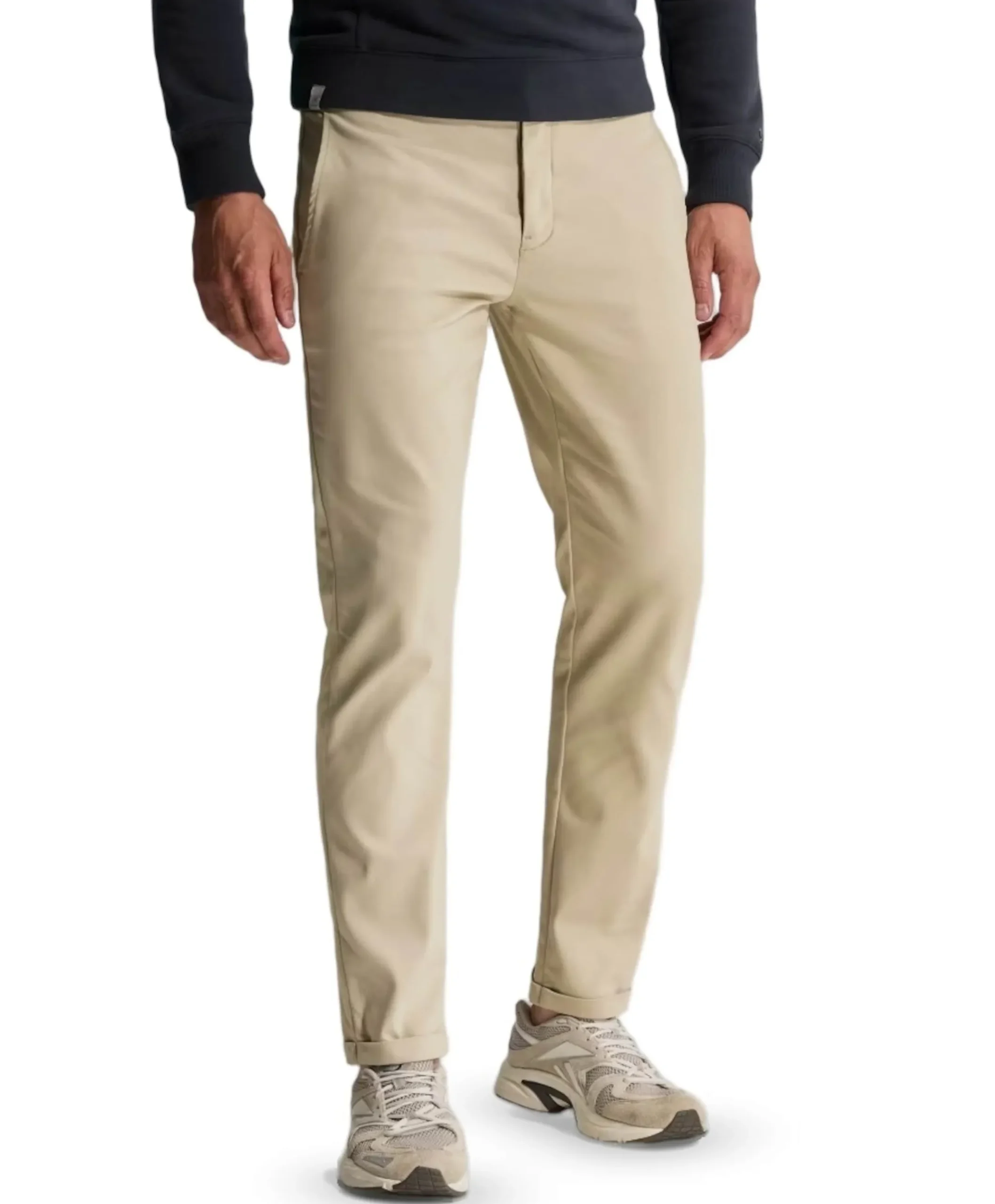 CYLAS TAPERED CHINO MEGDA POWER heren broek beige