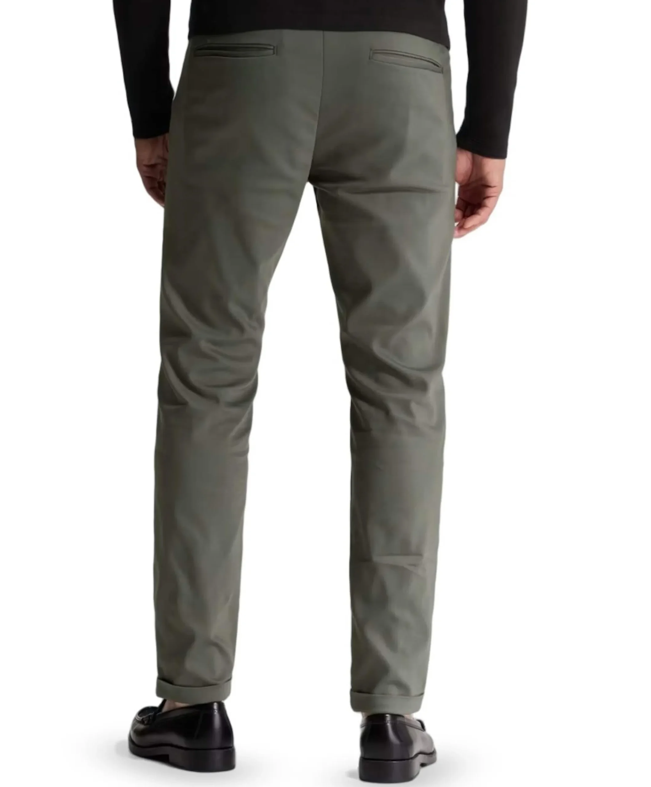 CYLAS TAPERED CHINO MEGDA POWER heren broek groen