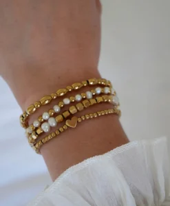Dames armband goud