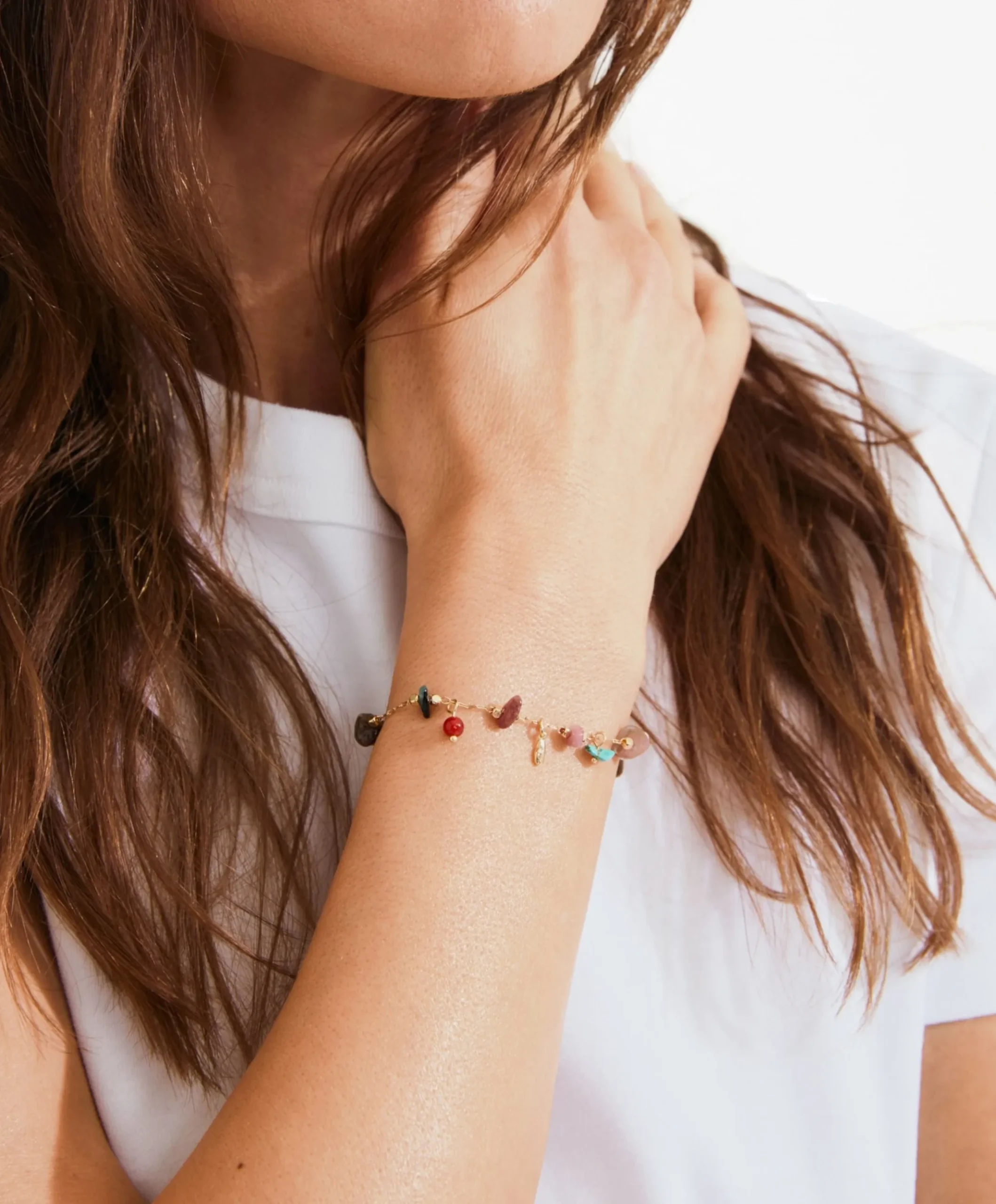 Dames armband goud