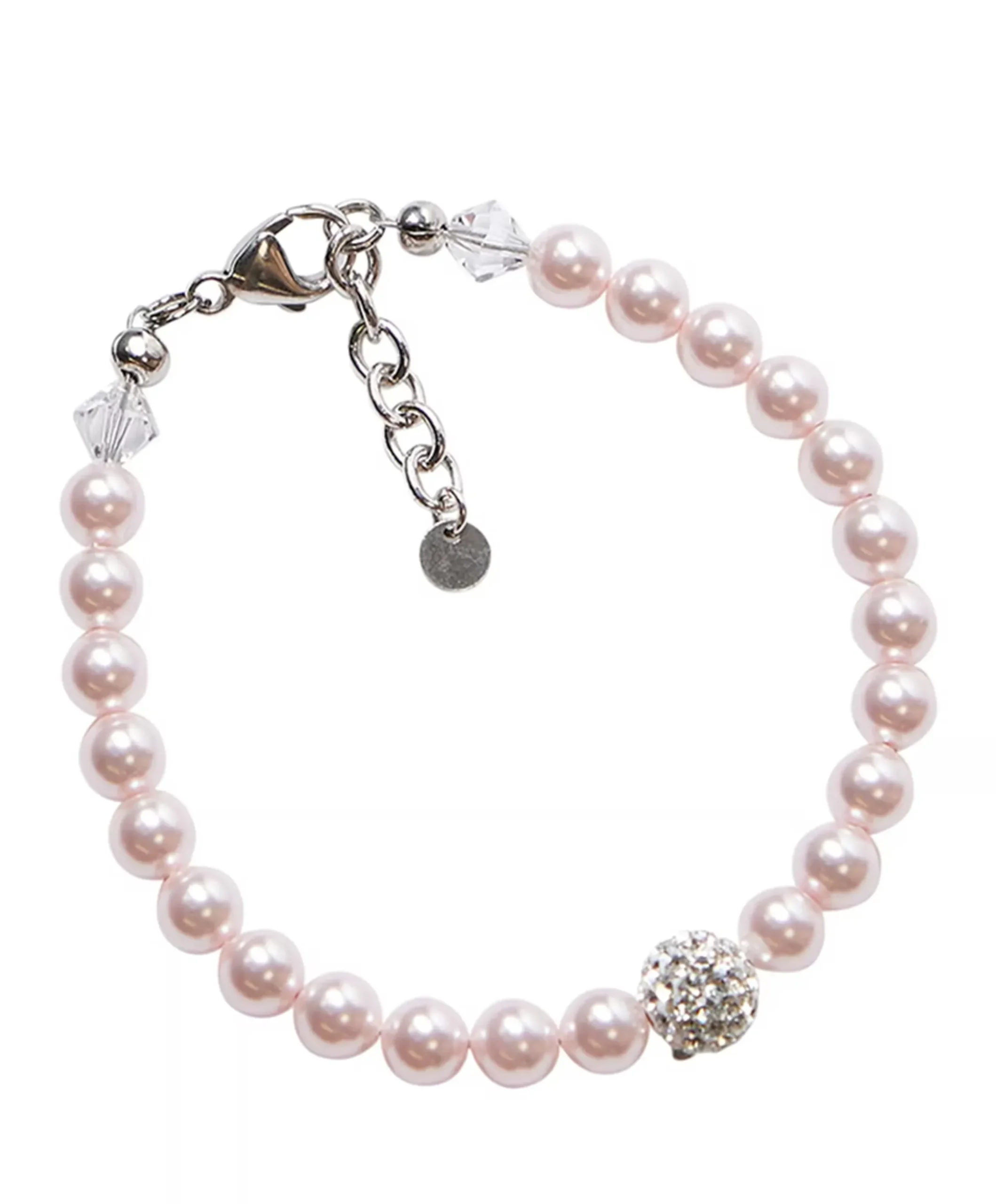 Dames armband roze