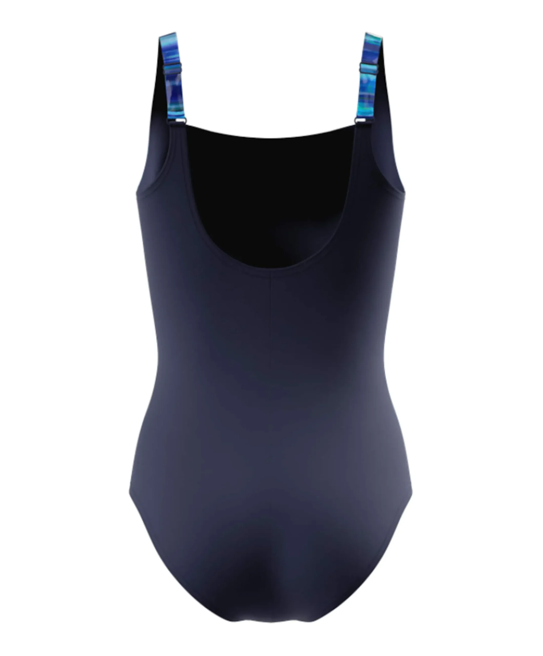 Dames badpak blauw