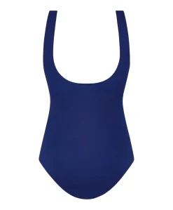 Dames badpak blauw