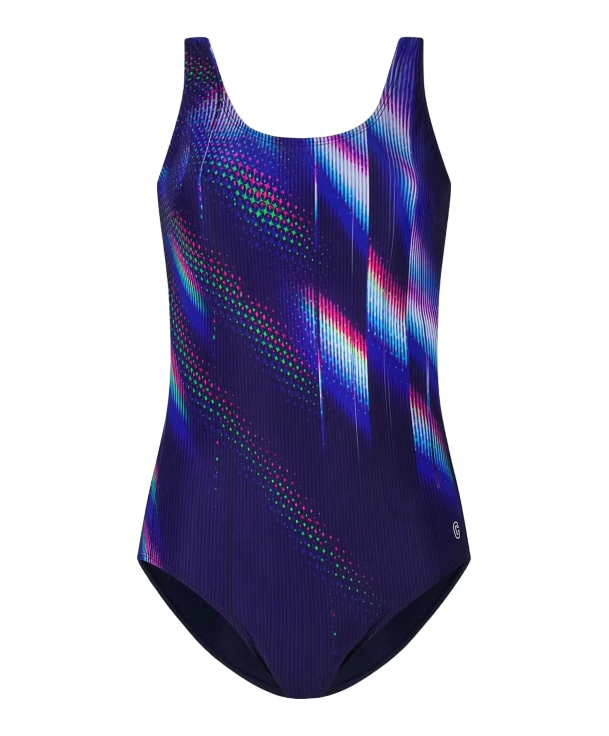 Dames badpak blauw