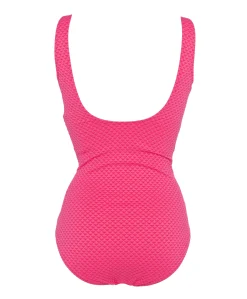 Dames badpak roze