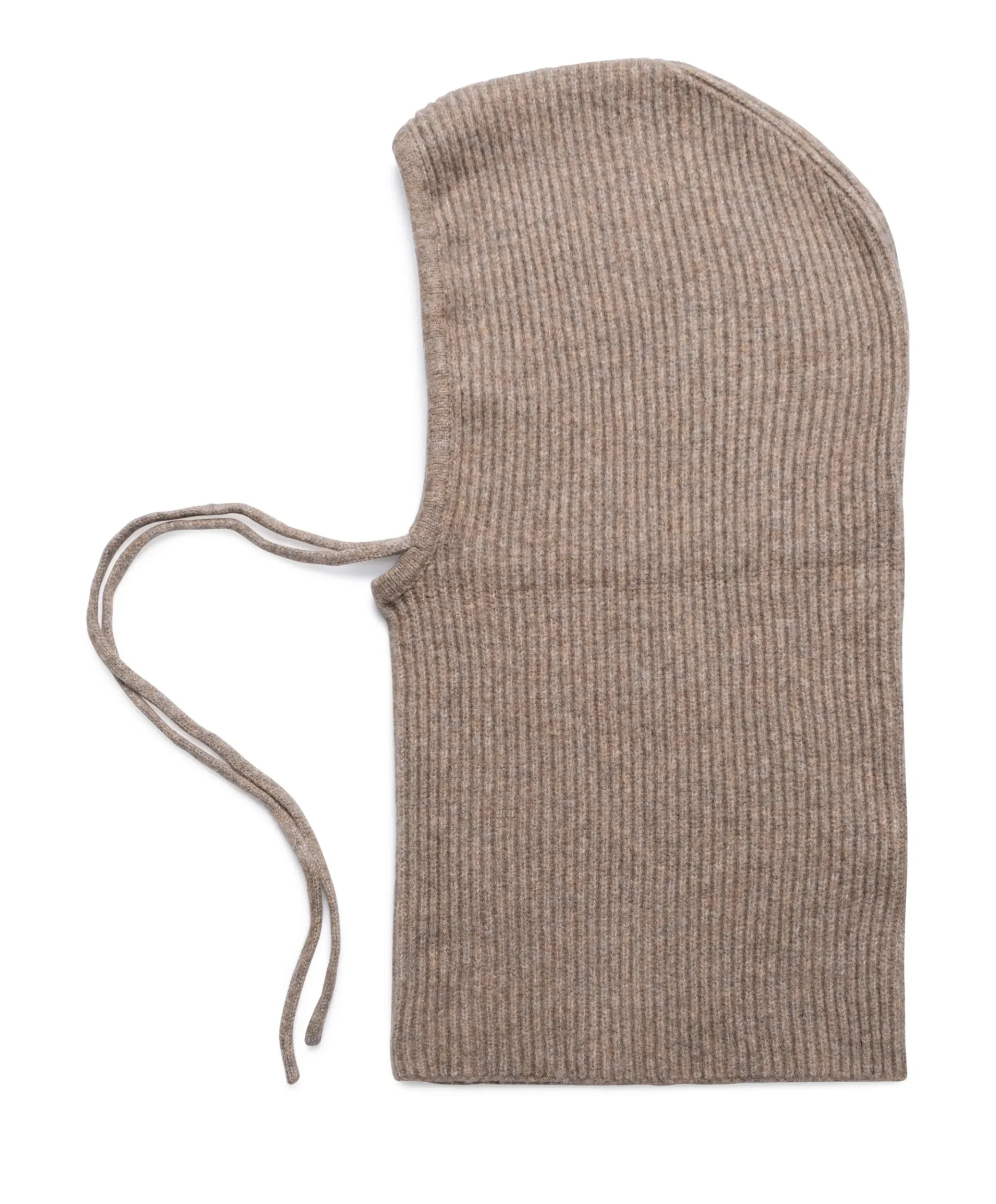 Dames balaclava bruin