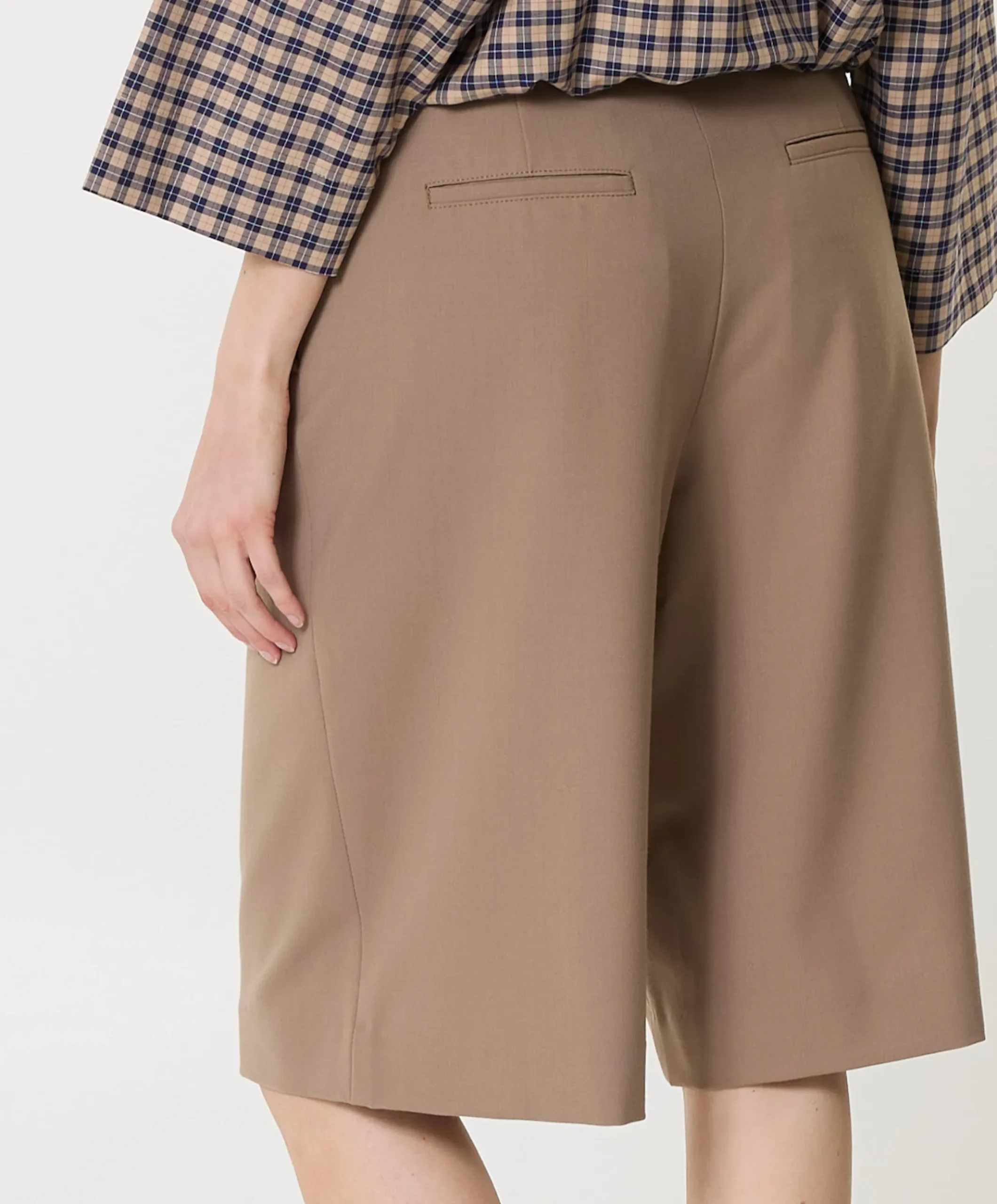 dames bermuda beige