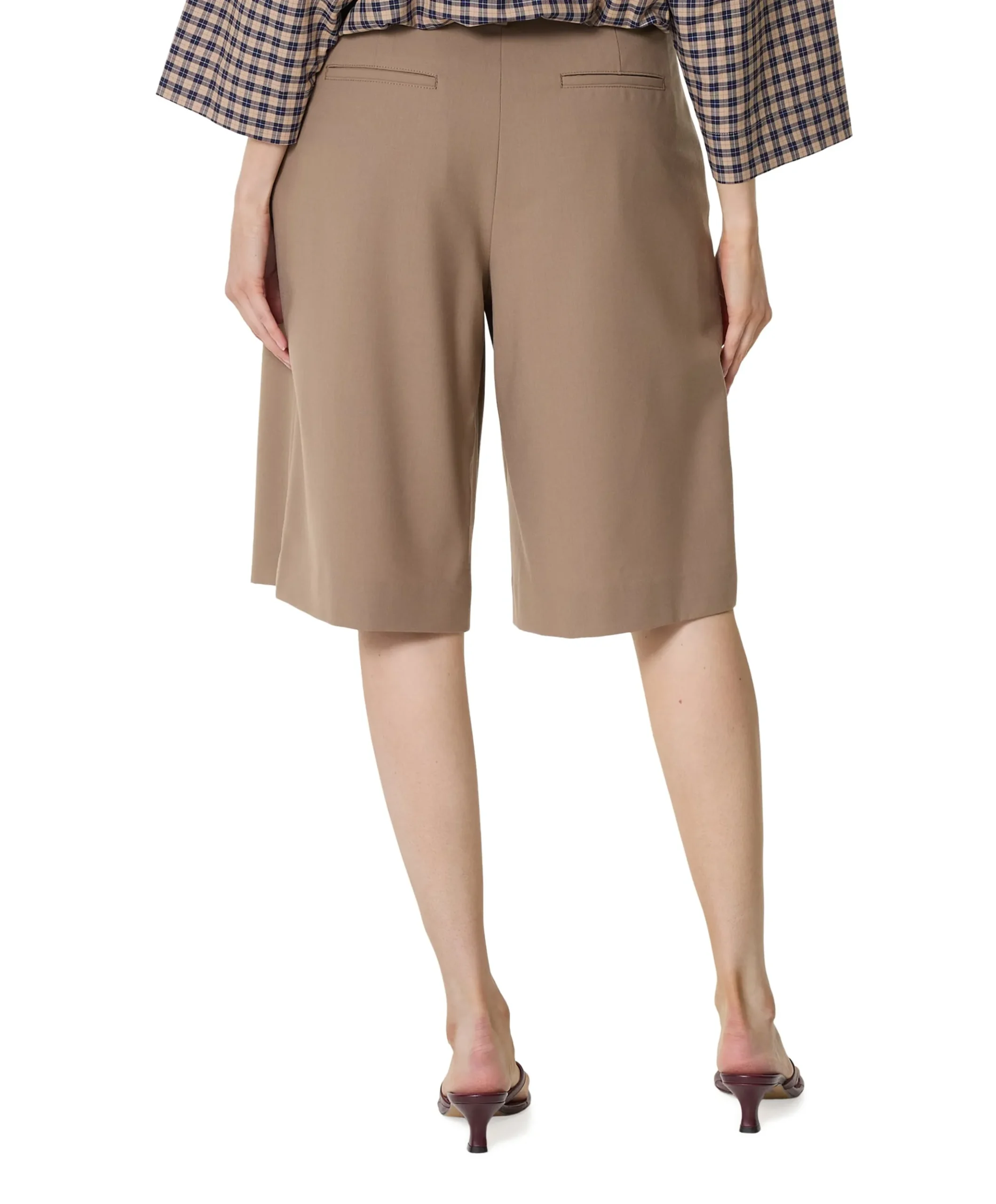 dames bermuda beige
