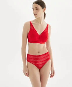 Dames bh rood