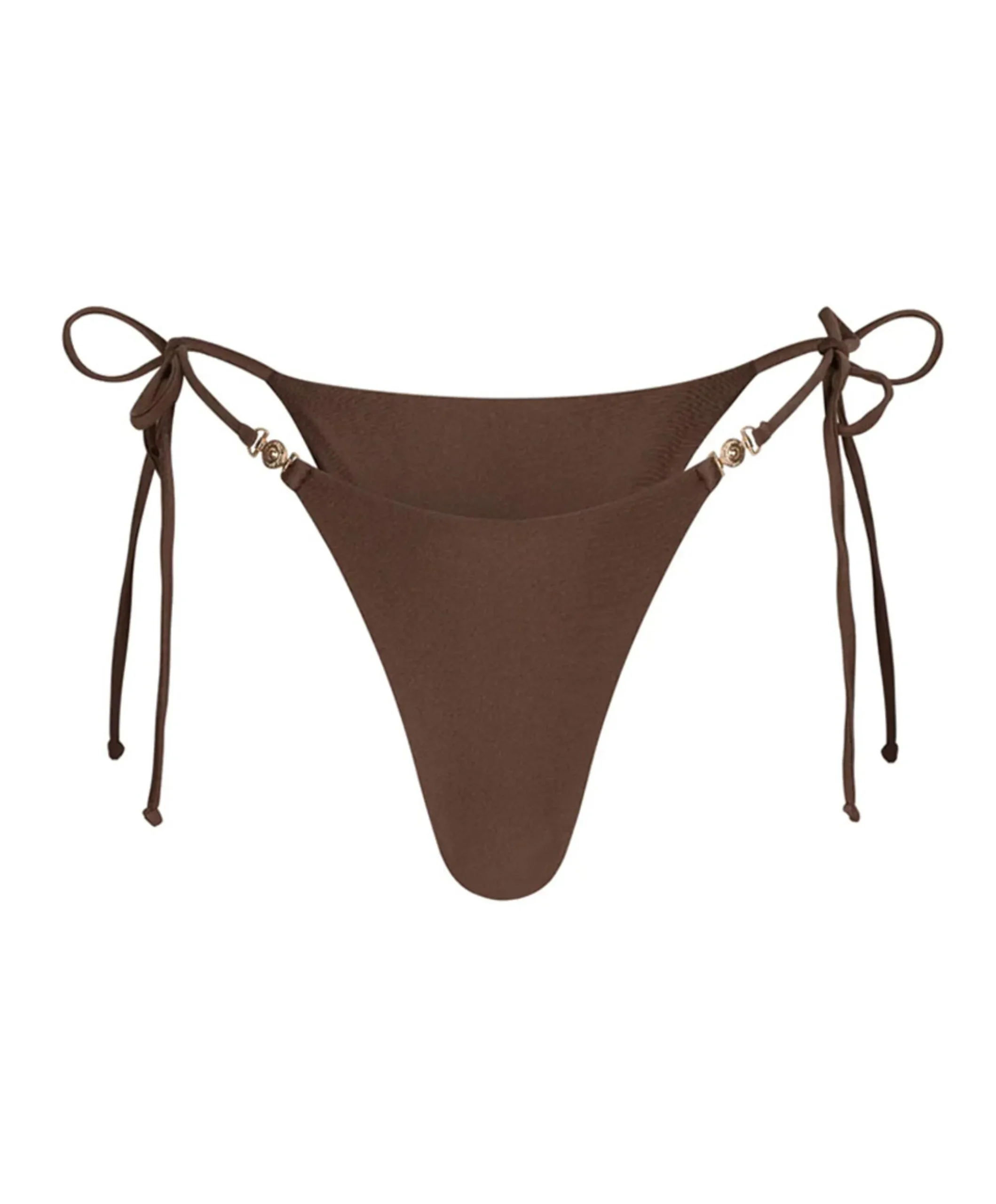 Dames bikinibroekje bruin