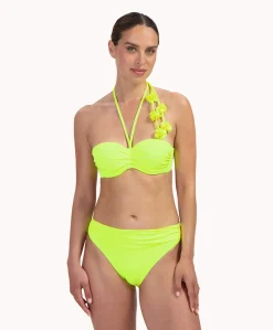 Dames bikinibroekje geel