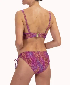 Dames bikinibroekje paars