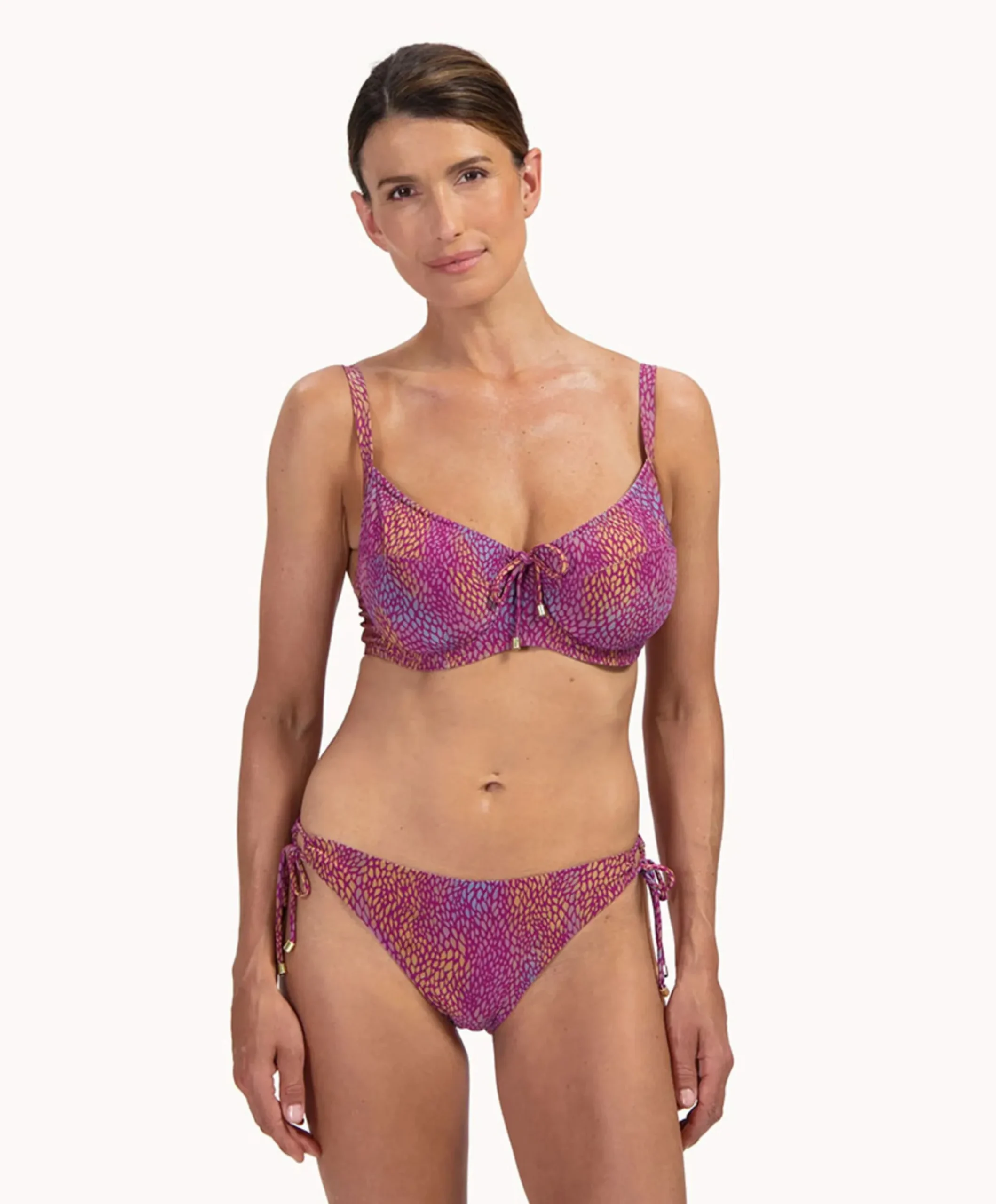Dames bikinibroekje paars