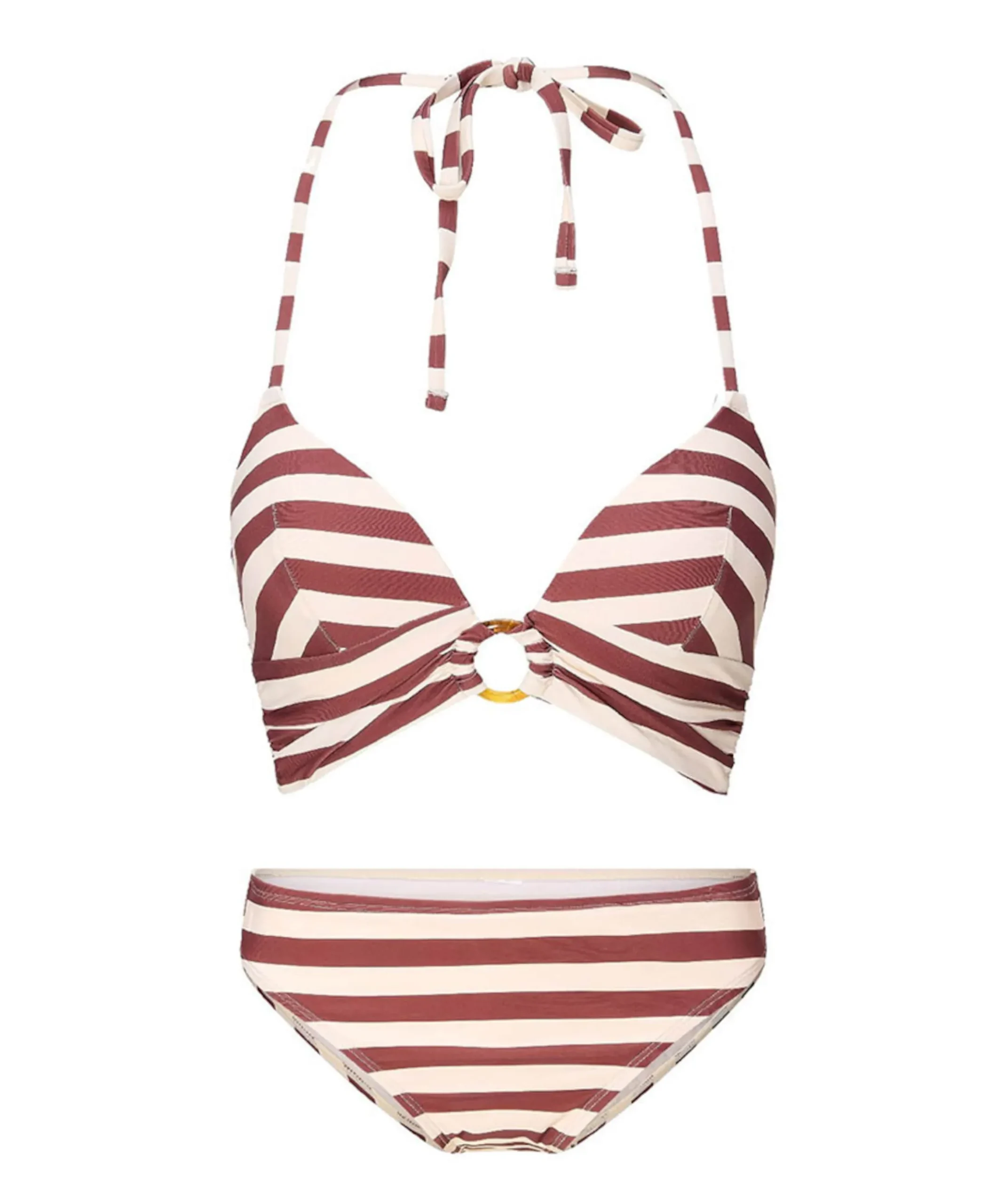 Dames bikiniset bruin