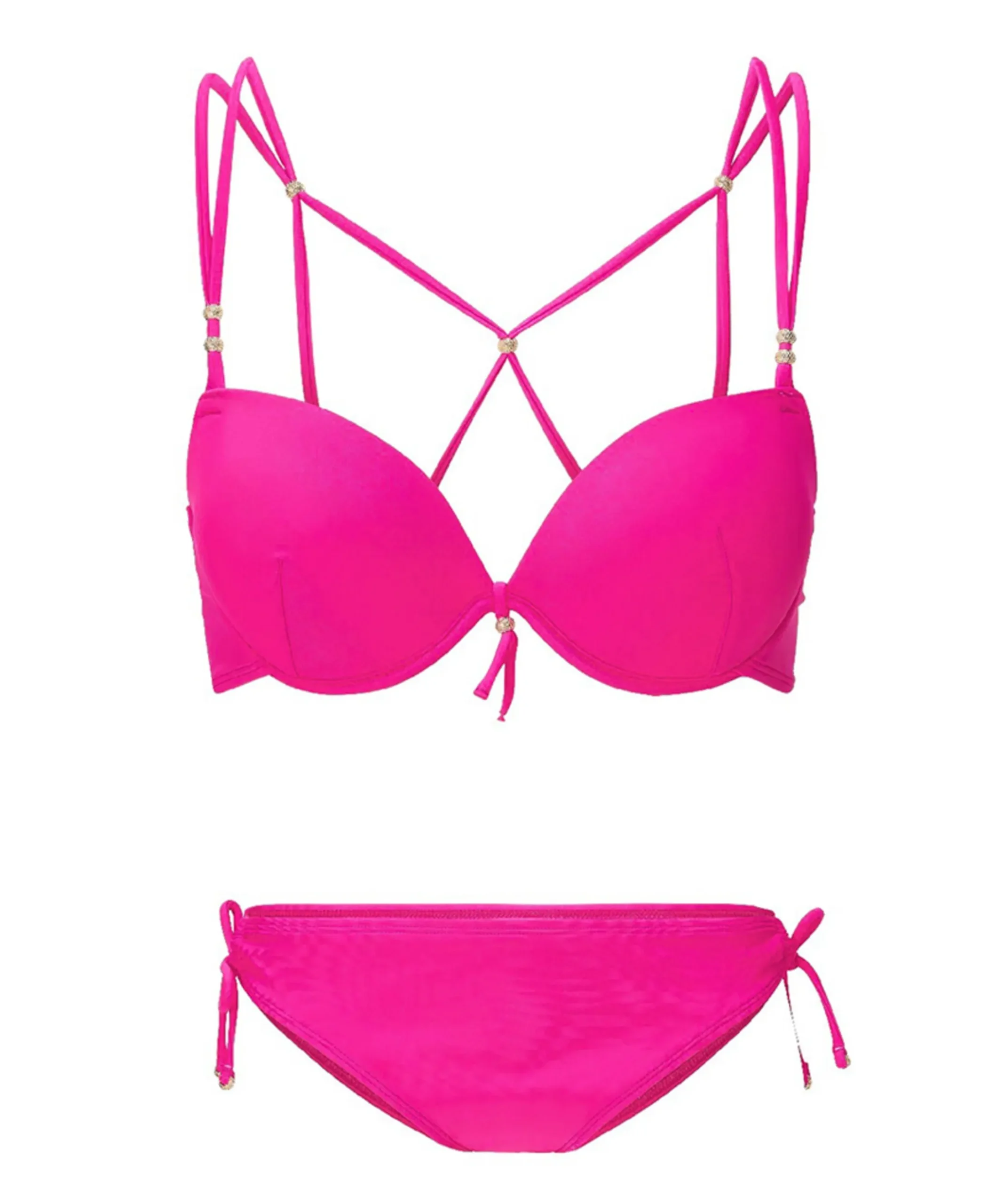 Dames bikiniset roze