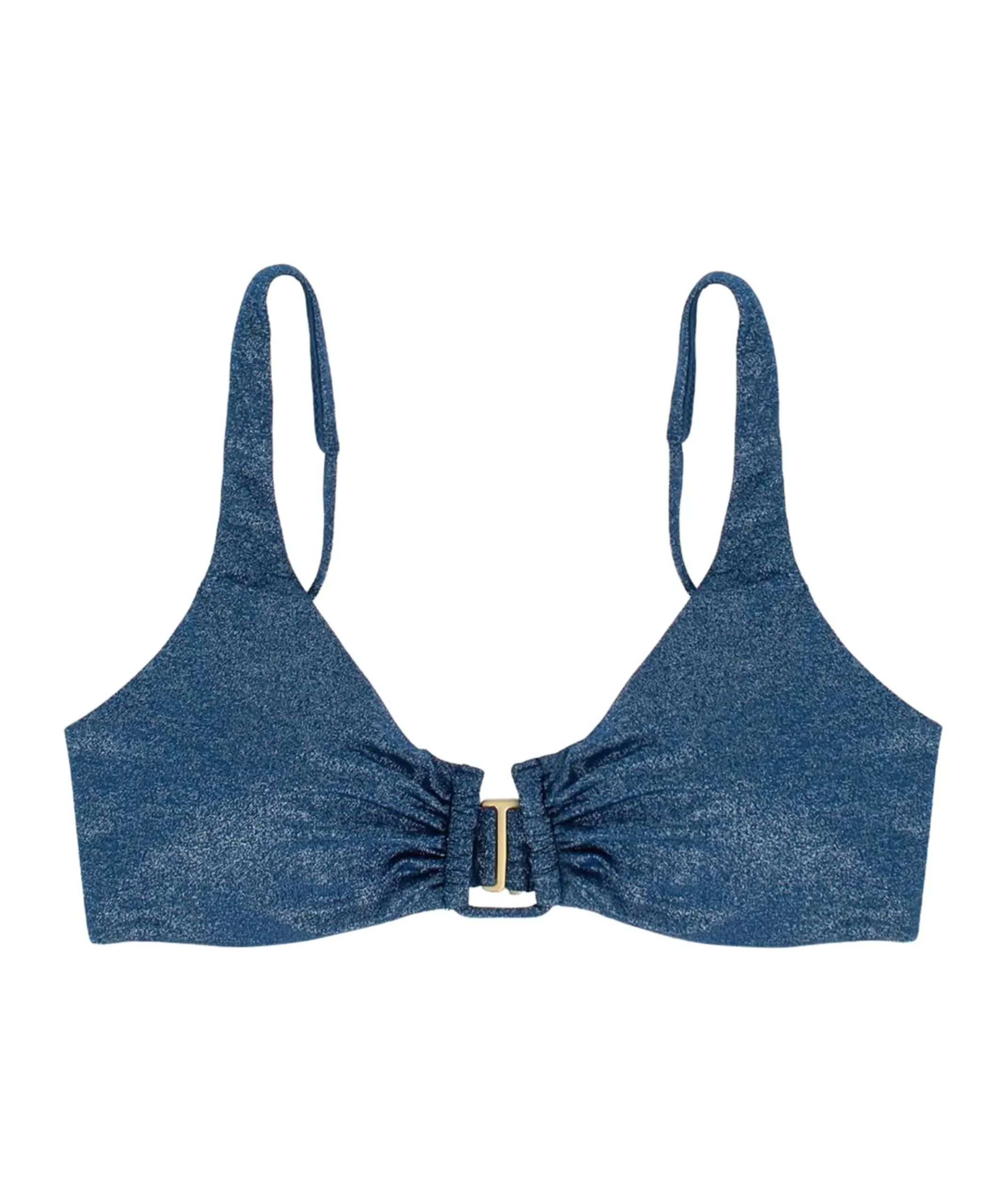 Dames bikinitop blauw