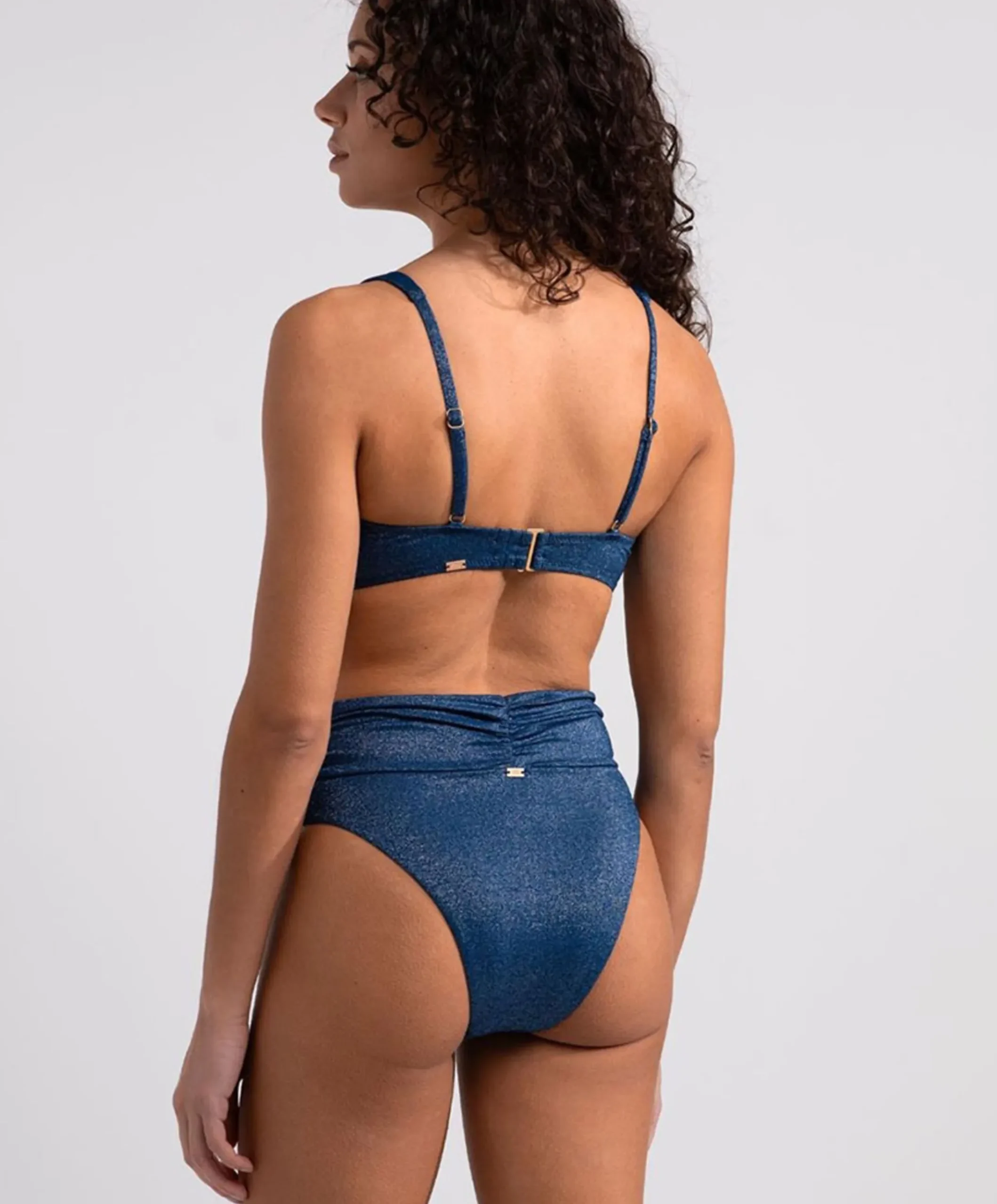 Dames bikinitop blauw