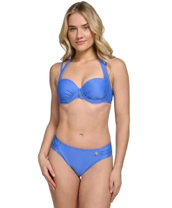 Dames bikinitop blauw