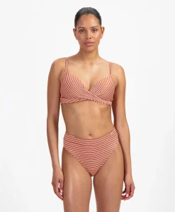 Dames bikinitop brique