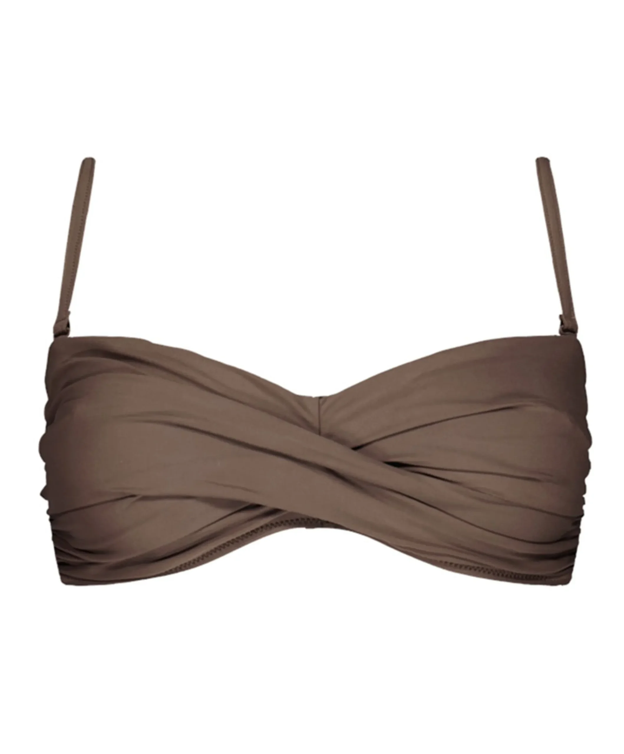 Dames bikinitop bruin