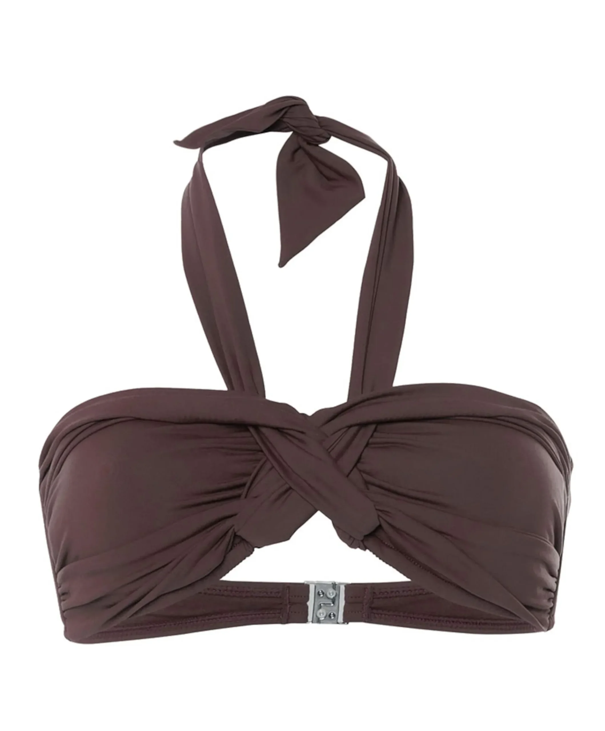 Dames bikinitop bruin