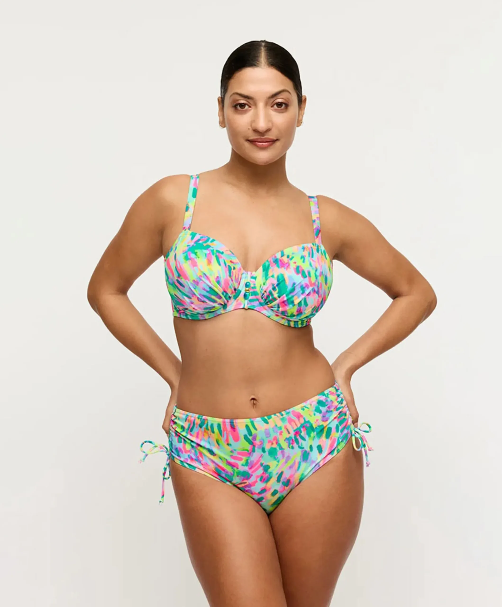 Dames bikinitop multicolor