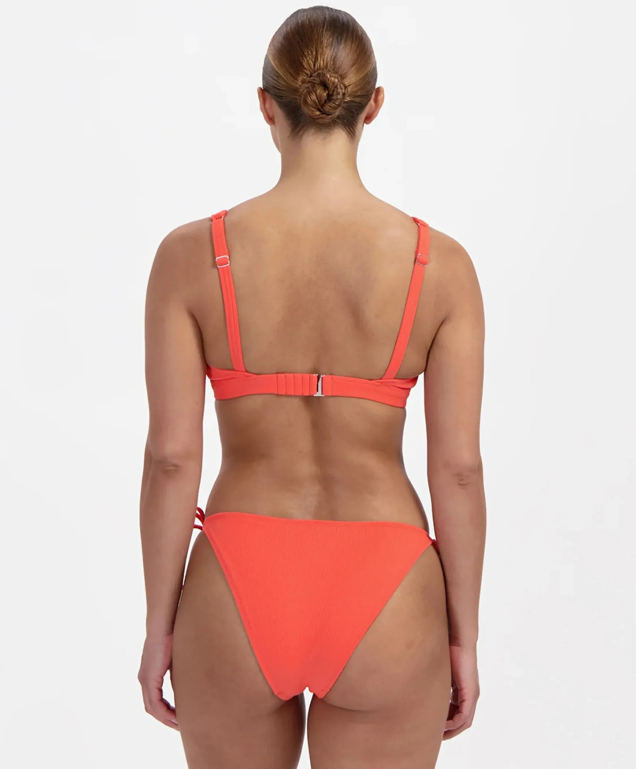 Dames bikinitop oranje
