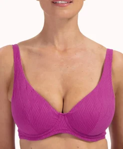 Dames bikinitop paars