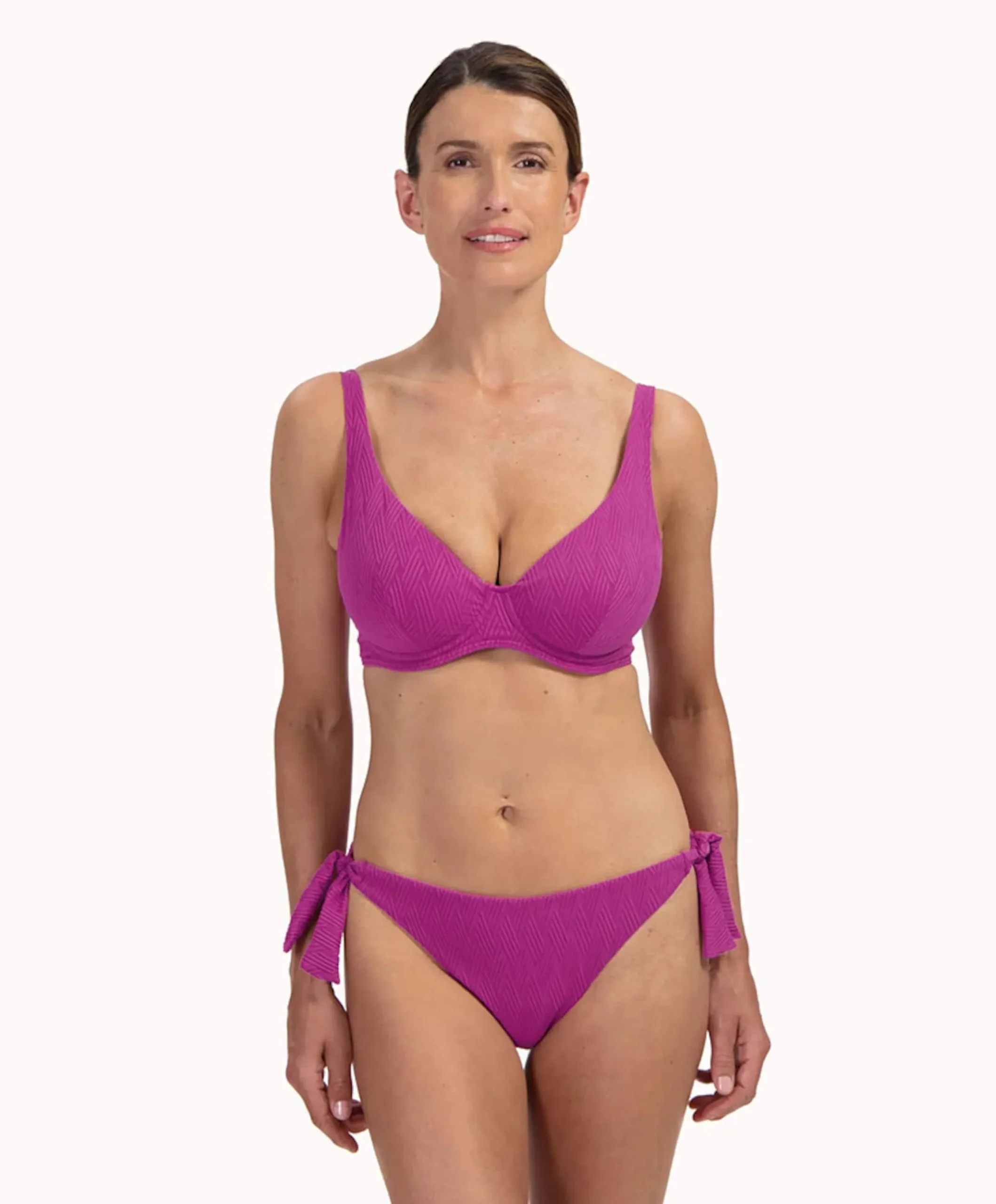 Dames bikinitop paars