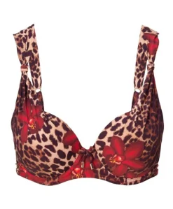 Dames bikinitop rood